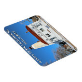 Sandy Hook Lighthouse, New Jersey fotomagneet Magneet (Rechterzijde)