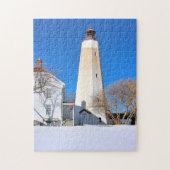 Sandy Hook Lighthouse New Jersey Jigzaag Puzzle Legpuzzel (Verticaal)