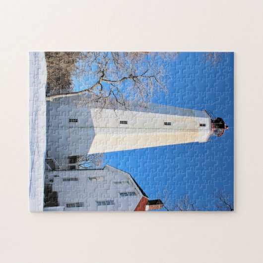 Sandy Hook Lighthouse, New Jersey Jigzaag Puzzle Legpuzzel (Horizontaal)