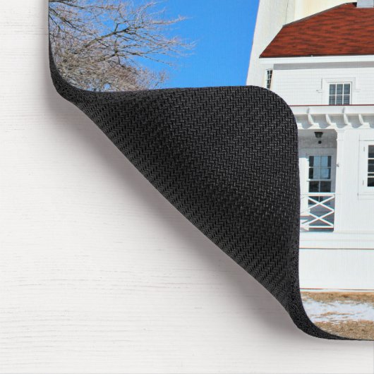 Sandy Hook Lighthouse, New Jersey Mousepad Muismat (Hoek)