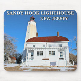 Sandy Hook Lighthouse, New Jersey Mousepad Muismat