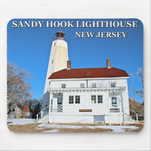 Sandy Hook Lighthouse, New Jersey Mousepad Muismat