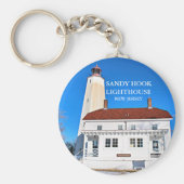 Sandy Hook Lighthouse New Jersey Sleutelhanger (Voorkant)