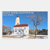 Sandy Hook Lighthouse, New Jersey Stickers (Voorkant)