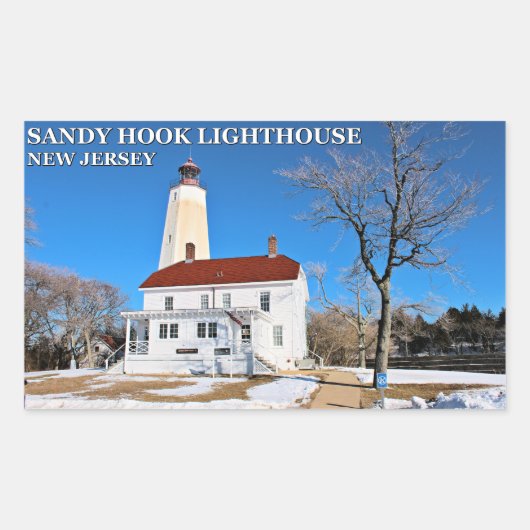 Sandy Hook Lighthouse, New Jersey Stickers (Voorkant)