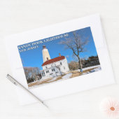 Sandy Hook Lighthouse, New Jersey Stickers (Envelop)