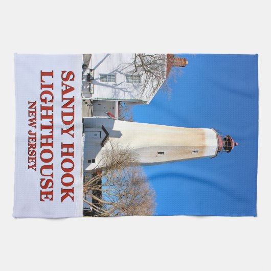 Sandy Hook Lighthouse, New Jersey theedoek (Horizontaal)