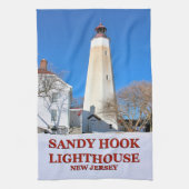Sandy Hook Lighthouse, New Jersey theedoek (Verticaal)