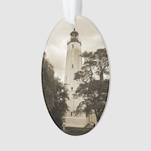 Sandy Hook Lighthouse Ornament (voorkant)