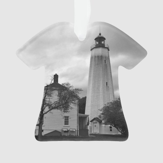 Sandy Hook Lighthouse Ornament (voorkant)