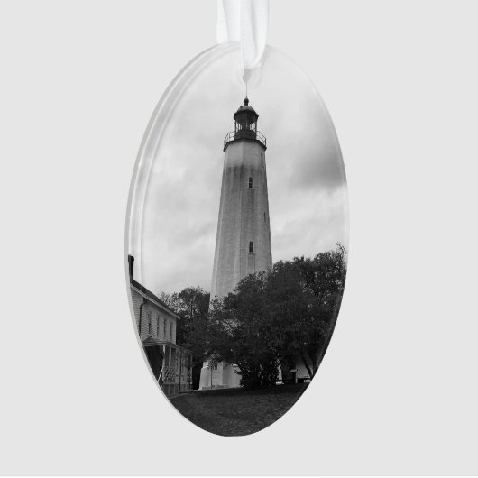 Sandy Hook Lighthouse Ornament (voorkant)