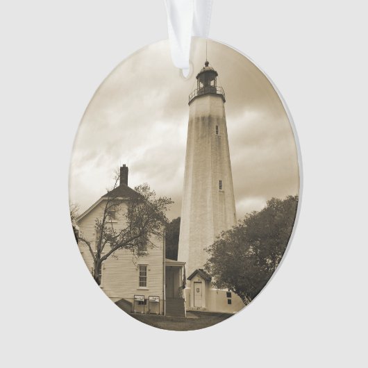 Sandy Hook Lighthouse Ornament (voorkant)