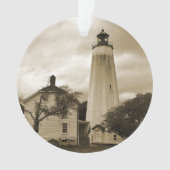 Sandy Hook Lighthouse Ornament (voorkant)