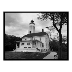 Sandy Hook Lighthouse Perfect Poster