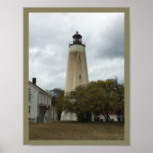 Sandy Hook Lighthouse Poster (Voorkant)