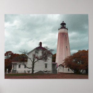 Sandy Hook Lighthouse Poster