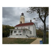 Sandy Hook Lighthouse Poster (Voorkant)