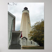 Sandy Hook Lighthouse Poster (Voorkant)