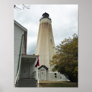 Sandy Hook Lighthouse Poster