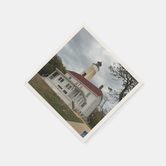 Sandy Hook Lighthouse Servet (Hoek)