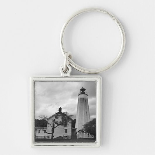 Sandy Hook Lighthouse Sleutelhanger (Voorkant)