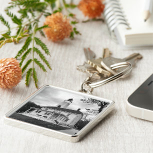 Sandy Hook Lighthouse Sleutelhanger