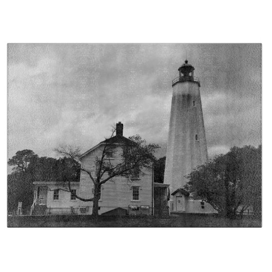 Sandy Hook Lighthouse Snijplank (Voorkant)