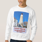 Sandy Hook Lighthouse, Sweatshirt uit New Jersey (Voorkant)