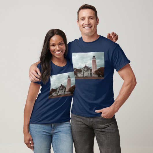 Sandy Hook Lighthouse T-shirt (Unisex)