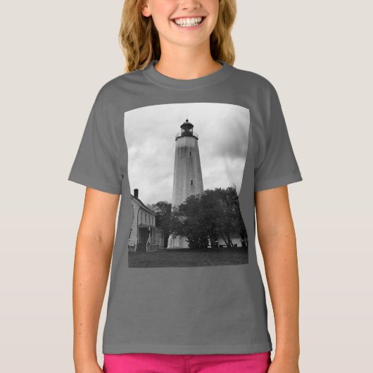 Sandy Hook Lighthouse T-shirt (Voorkant)