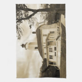 Sandy Hook Lighthouse Theedoek (Verticaal)