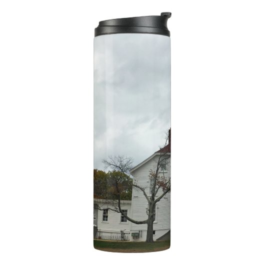 Sandy Hook Lighthouse Thermosbeker (Gedraaid links)