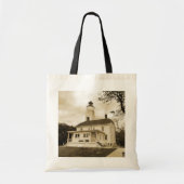 Sandy Hook Lighthouse Tote Bag (Voorkant)