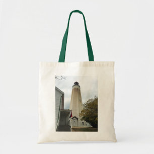 Sandy Hook Lighthouse Tote Bag