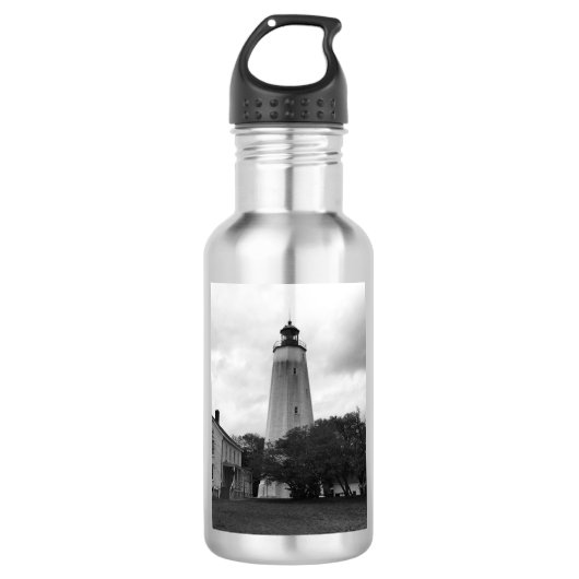 Sandy Hook Lighthouse Waterfles (Voorkant)