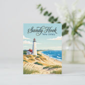 Sandy Hook, New Jersey Briefkaart (Staand voorkant)