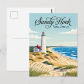 Sandy Hook, New Jersey Briefkaart (Voorkant / Achterkant)