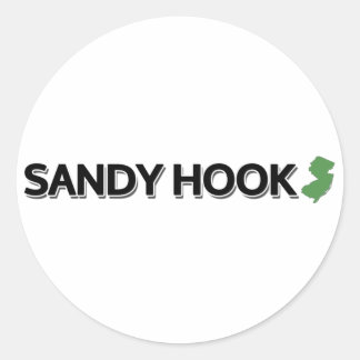 Sandy Hook, New Jersey Ronde Sticker