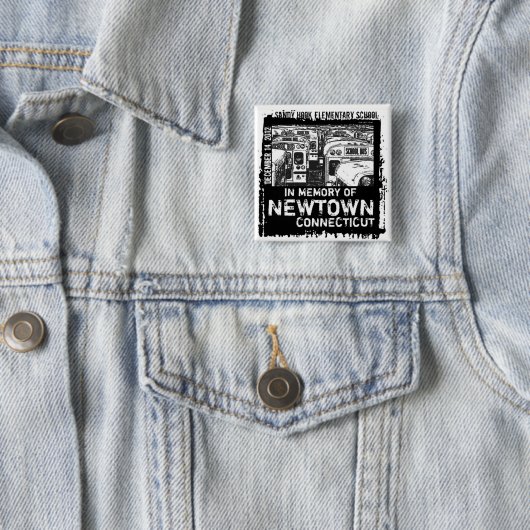 Sandy Hook Newtown Memory Button (In situ)