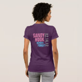 Sandy Hook Vergeet nooit T-shirt (Achterkant volledig)