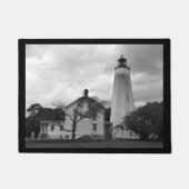 Sandy Hook-vuurtoren Deurmat (Voorkant)
