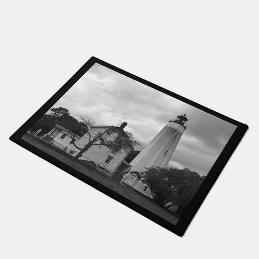 Sandy Hook-vuurtoren Deurmat (Schuin)
