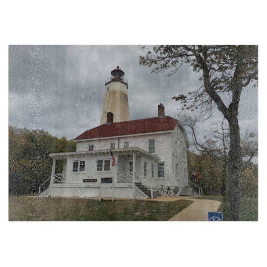 Sandy Hook-vuurtoren Snijplank (Voorkant)