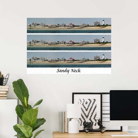 Sandy Neck Poster (Thuiskantoor)
