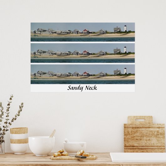 Sandy Neck Poster (Keuken)