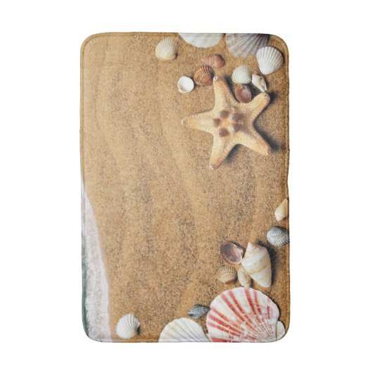 SANDY OCEAN BEACH BADMAT (Voorkant Verticaal)