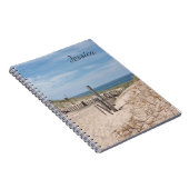 Sandy pad naar het strand bij Race Point Notitieboek (Rechterzijde)