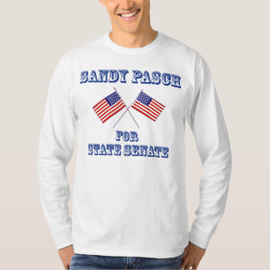 Sandy Pasch voor de Senaat T-shirt