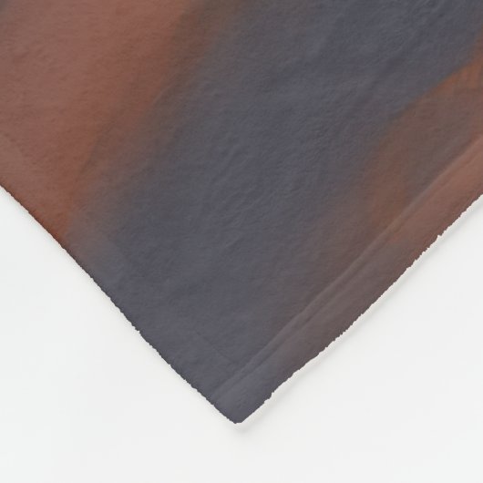 Sandy Paws Alaskan Malamute Hond op Strand Zonsond Fleece Deken (Hoek)