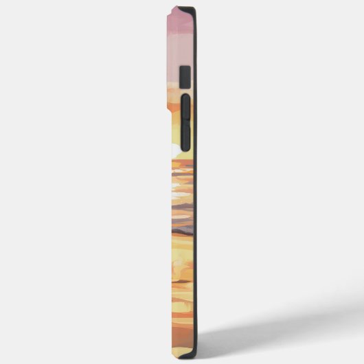 Sandy Paws Beagle Hond op Strand Zonsondergang Case-Mate iPhone Case (Achterkant / Links)